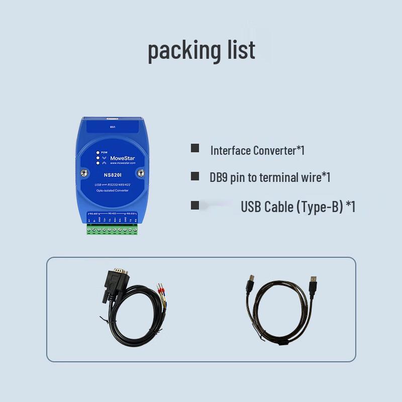 MoweStar Industrial USB To Serial Port Converters