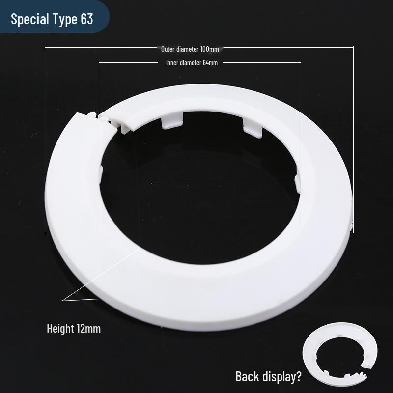 Decorative Pipe Cover Ring for Air Conditioning and Heating Valves