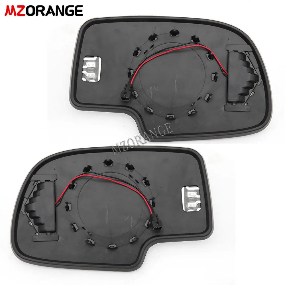 Heated Mirror Glass Fit for GMC Chevy Cadillac 2003 2004 2005 2006 2007 88944391 88944392 Turn Signal Warning Car Accessories