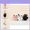 Adorable Plush Cat Keychain Alien Big Eye Cat Doll Soft Toy Bag Charm For Kids