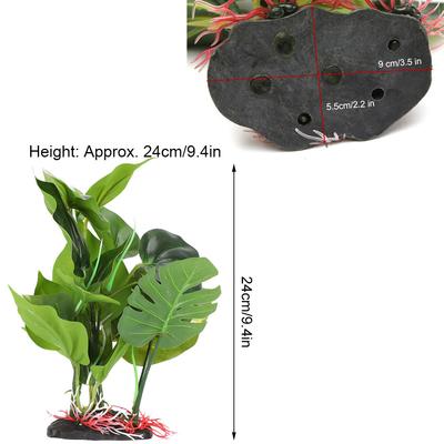 Simulation Green Water Grass Artificial Fake Underwater   Plants Ornaments for Aquarium Fish