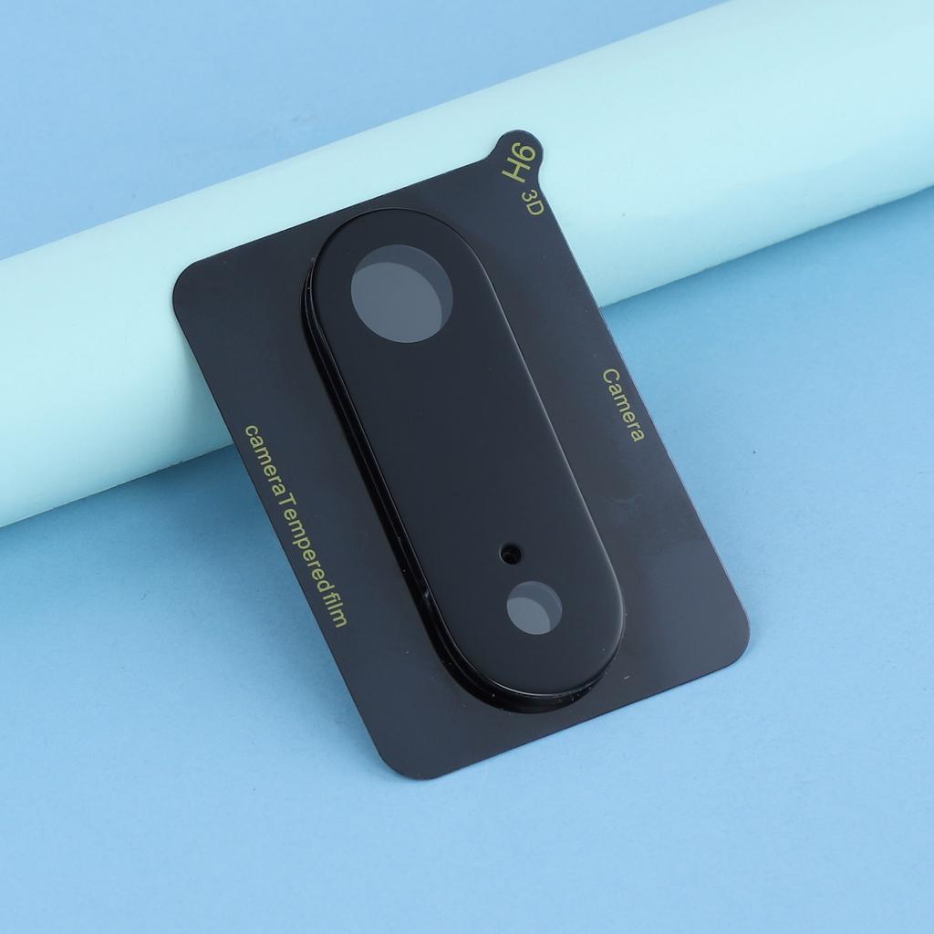 For iPhone 17 Air Herdet Glass Linsebeskytter Svart Silketrykk Kameralinsefilm