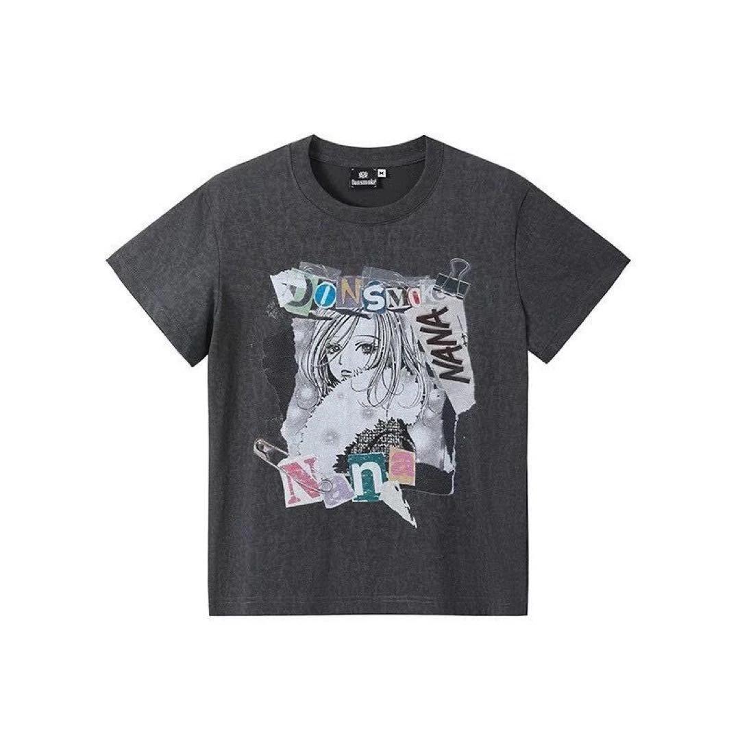 NANA Ai Yazawa DSM Collaboration T Shirt Hachi Gray L Size Overseas Limited S