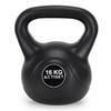 Kettlebell - SPRINGOS - 16kg - ABS - Ergonomic Handle - Black