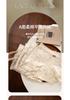 A-class pure cotton women's small flat underwear with antibacterial extended crotch, lace print, and comfortable four-corner design