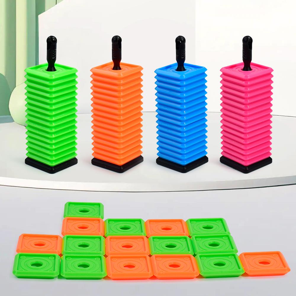 Portable Educational Gobang Game Toy Desktop Board Game Five-in-a-Row Game For Kid And Adults, Table Chess Easy Carry Toys multicolore