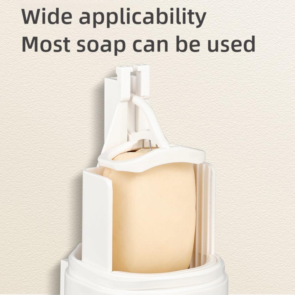 Wall-mounted Grinding Soapy Box Creative Soapy Bar For Hand Container Crusher Refillable Soapy I5W1