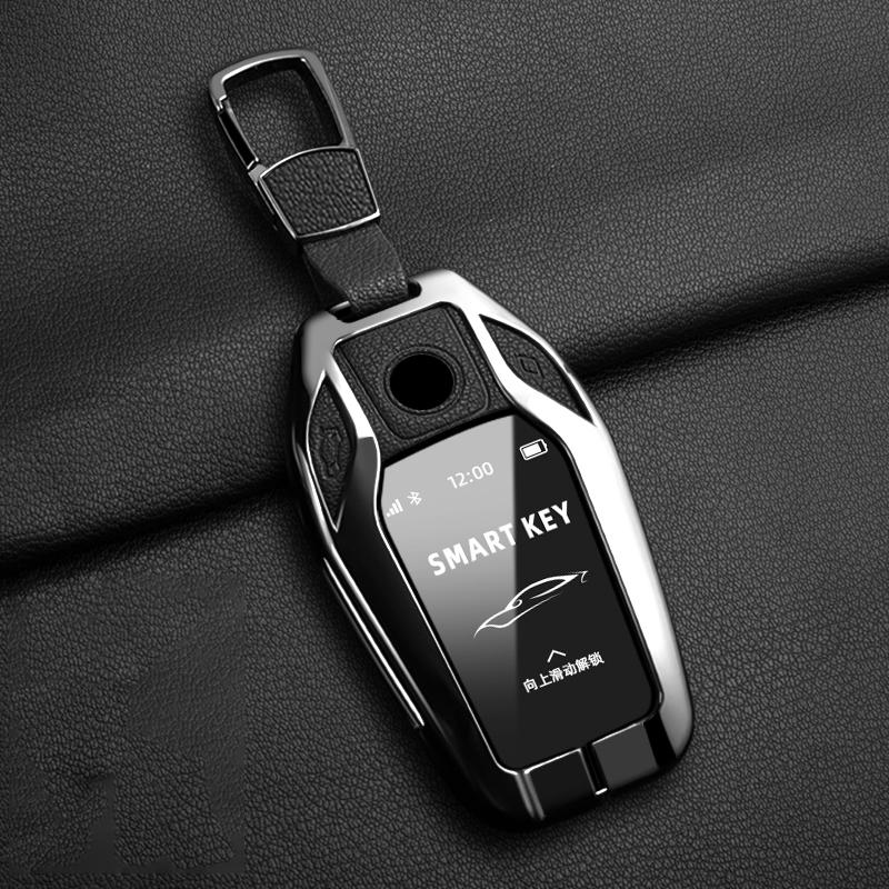 Husă Carcasă Cheie Auto Aliaj Zinc Pentru Bmw Seria 1 3 5 7 X1 X3 X5 X6 X7 F30 G20 F34 F31 G30 G01 F15 G05 I3 M4 Seria Accesorii
