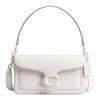 Tabby 26 Removable Shoulder Strap Suede Leather Shoulder Tote Bag Medium Women Handbags Chalk CAM84-LHCHK