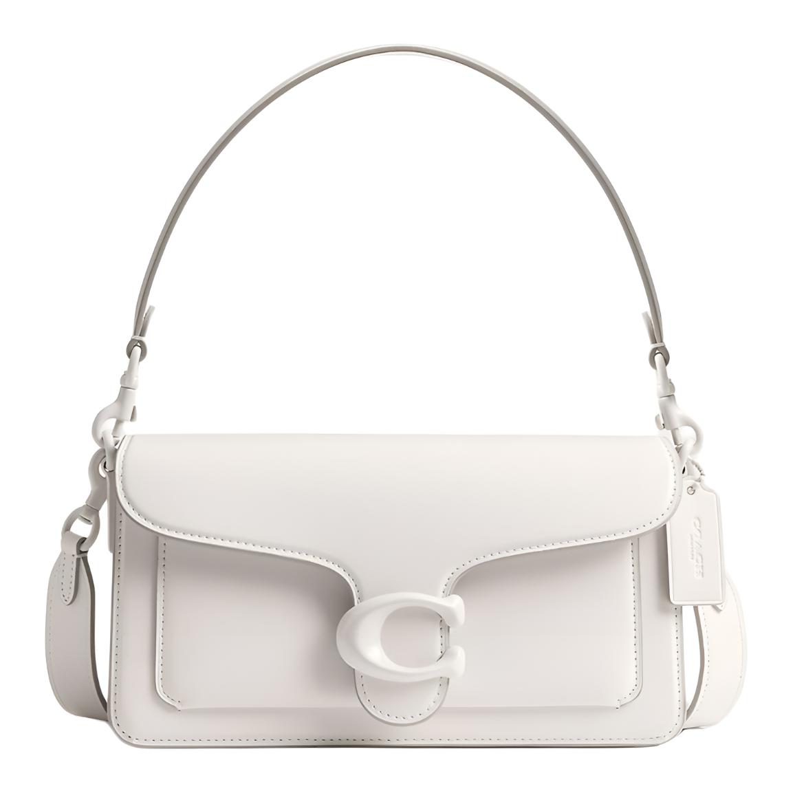 

Coach Tabby 26 Removable Shoulder Strap Suede Leather Shoulder Tote Bag Medium Women handbags Chalk CAM84-LHCHK Basic Set (Bag+Dust Bag)