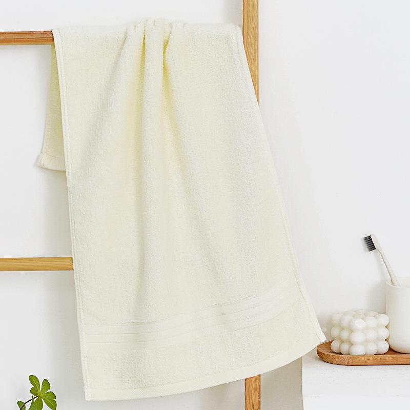 Pure Cotton Towel Home Adult Cotton Wash Face Moisture-wicking Facial Towel Embroidered Gift Durable Durable Useful 35*75cm