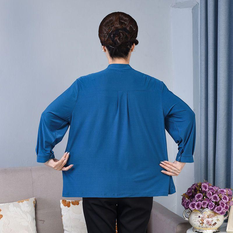 Spring Autumn Women's Plus Size Shirt Loose Long Sleeve T-Shirt