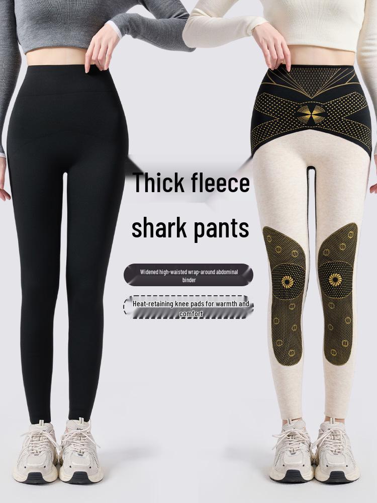 Northeast Cold-Resistant Thickened Yoga Pants - High Elasticity, Warm, Non-Bulky, Tight Fit (Winter 2025)