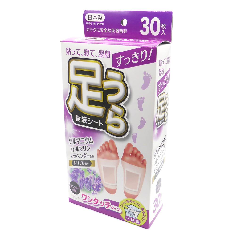 Refreshing Foot Sap Lavender Made In 30 Sheets T.H.T. Sheets, One-Touch Type, Scent, Japan,