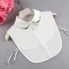 Fashion White Lapel Fake Collar for Women's Half Shirt Blouse Detachable Collar Shirt False Collar Women Clothes Accessories