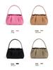 2023 Korean Fashion Pleated Cloud Genuine Leather Handbag - Versatile Women's Messenger Bag