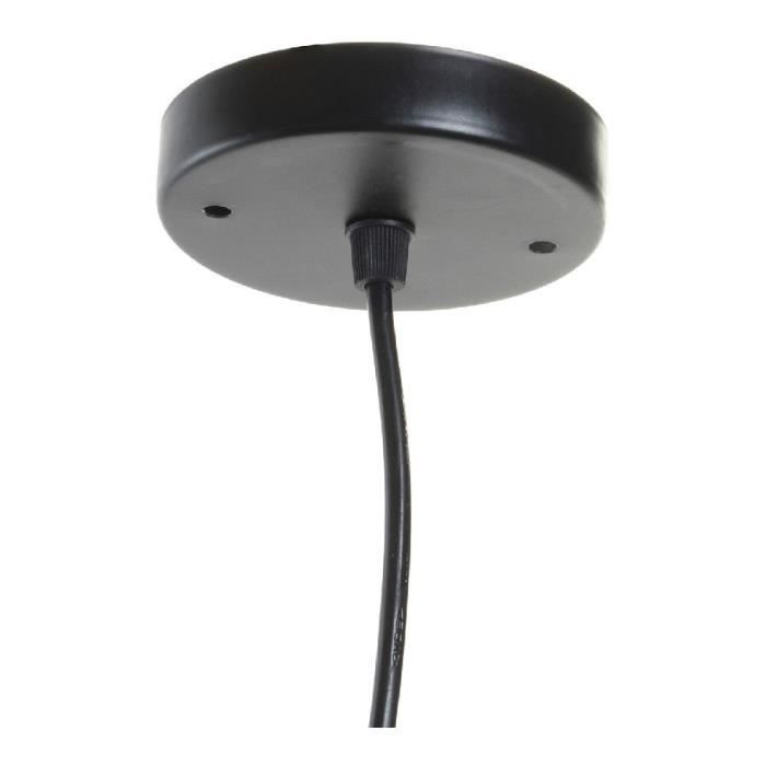 Suspension - DKD HOME DECOR - Rotin - 42 x 42 x 63 cm - E27 - Style Ethnique