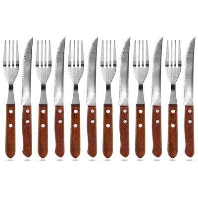 BESTECKSET FÜR STEAK, PIZZA, 12 Teile. BANKETT