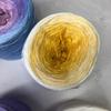 300g Cotone Puro Colorato Torta Cotone Sfumato Arcobaleno Sciarpa Stola Gonna Lana Fai da Te