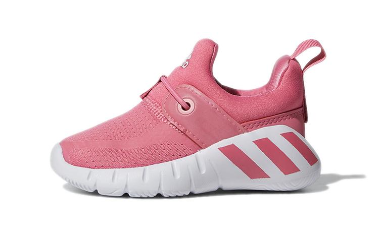 Adidas Rapidazen I Износостойкие Дышащие Износостойкие Дышащие Низкие Детские Кроссовки Розово-Красные FZ5036 22