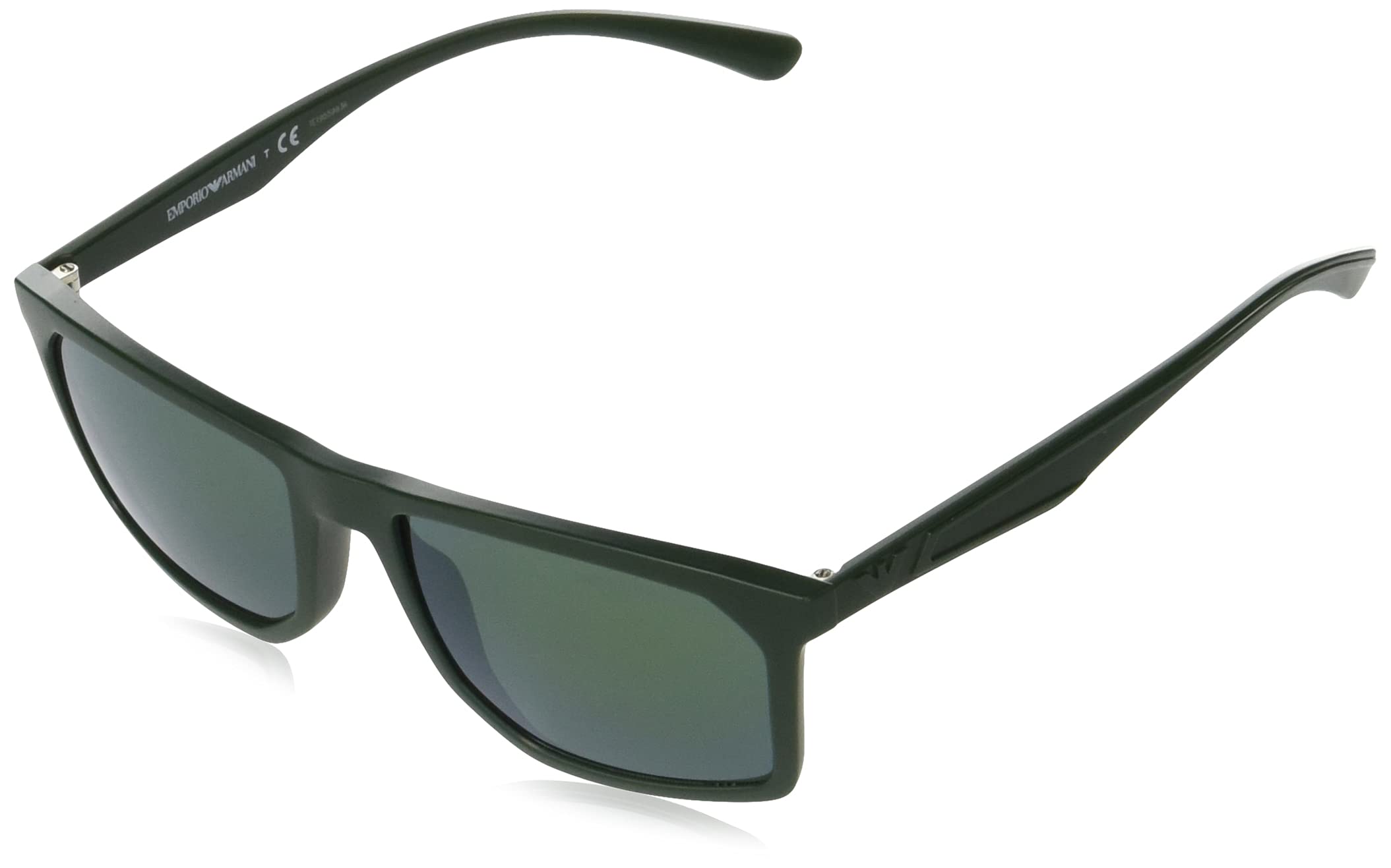 

Солнцезащитные очки EA4164 MATTE GREEN MIRROR PETROL LENS 57 [Emporio Armani] Мужские ЗЕЛЕНЫЕ/СВЕТЛЫЕ