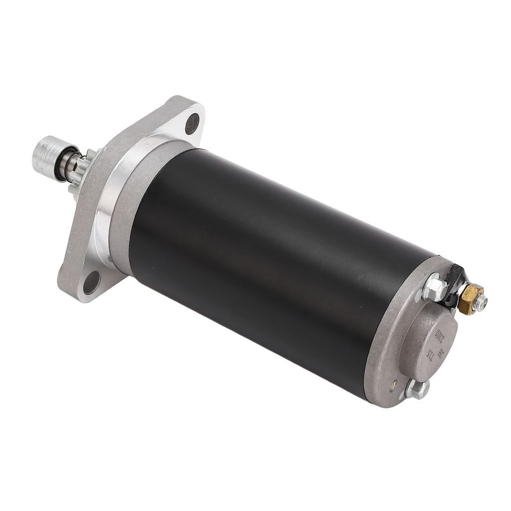 Boat Starter Motor 12V CCW Rotation Metal Alloy High Torsion Quick Start 6L2 81800 for Outboard Motors 9.9 15 20 25HP