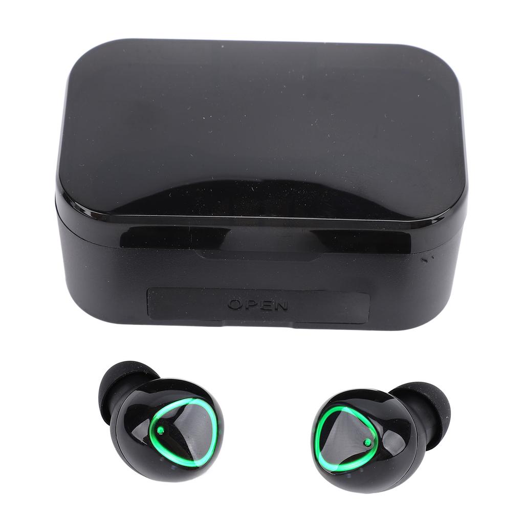 Language Translator Earbuds Wireless 144 Languages Online Translation Earphone for Music Calls Black
