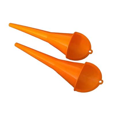 Car Long Stem Funnel Gasoline Oil Fuel Filling Tools Anti-splash Plastic Funnel Motorcycle-Refueling Auto Accessories 2x