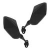 1 Pair Motorcycle Rearview Side Mirrors Carbon Fiber Style Replacement for HYOSUNG GT125R GT250R