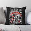 Hot Rod Rockabilly Music Square Pillowcase Polyester Linen Velvet Creative Zip Decorative Room Cushion Cover