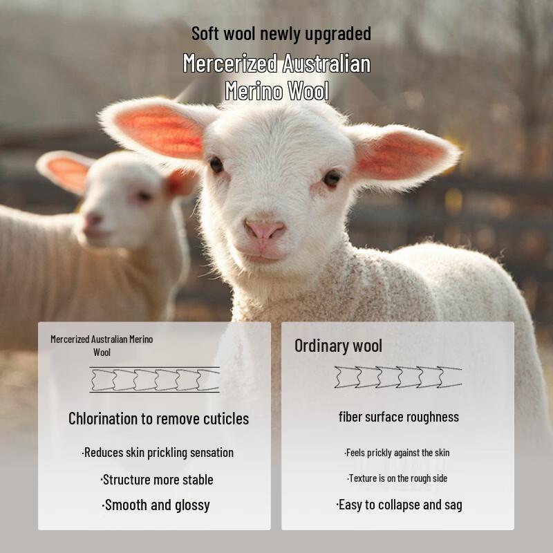 EMZ Men's Business Casual Wool Blend Sweater