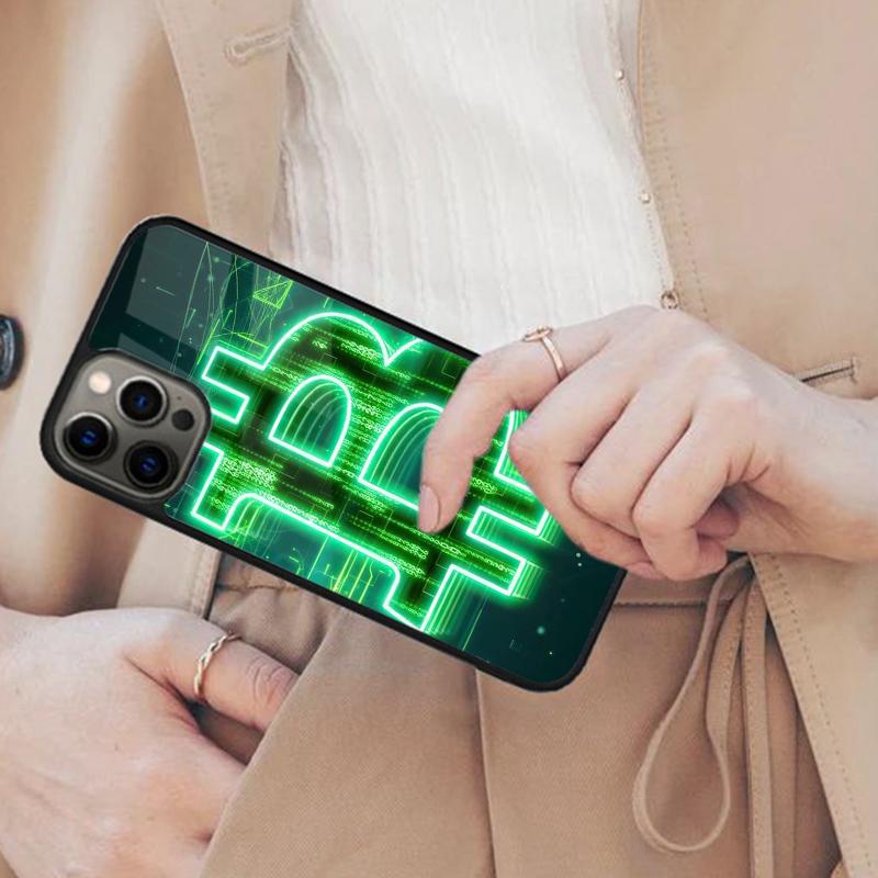 

Bitcoin Crypto Pattern Magnetic Phone Case For APPLE iPhone 17 Air 16 14 13 12 Pro Max 15 Plus Wireless Charge MagSafe Cover iPhone 14