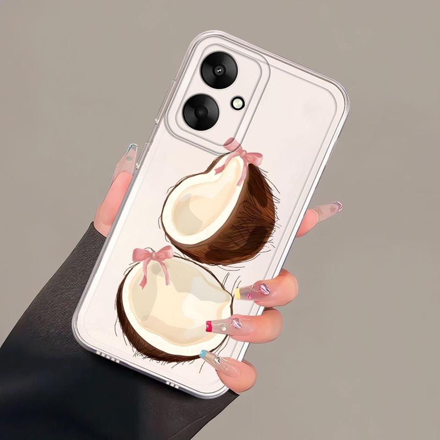 Simple Coconut Case for Xiaomi Mi 11 Lite 11T Pro Soft Phone Cover