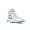 Air Jordan 1 Mid UNC Women Sneakers White Carolina-Blue BQ6472-114