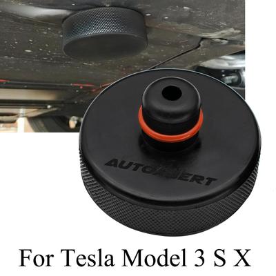 Rubber Lifting Jack Pad Adapter Chassis Protect Frame Protector For Tesla Model 3 Model S Model X Car Auto Repair Tool Black