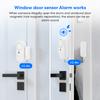 1Pcs/2Pcs/4Pcs  Security Home Window and Door Burglar Alarm System Magnetic Sensors for Home Security Systems, Door and Window a