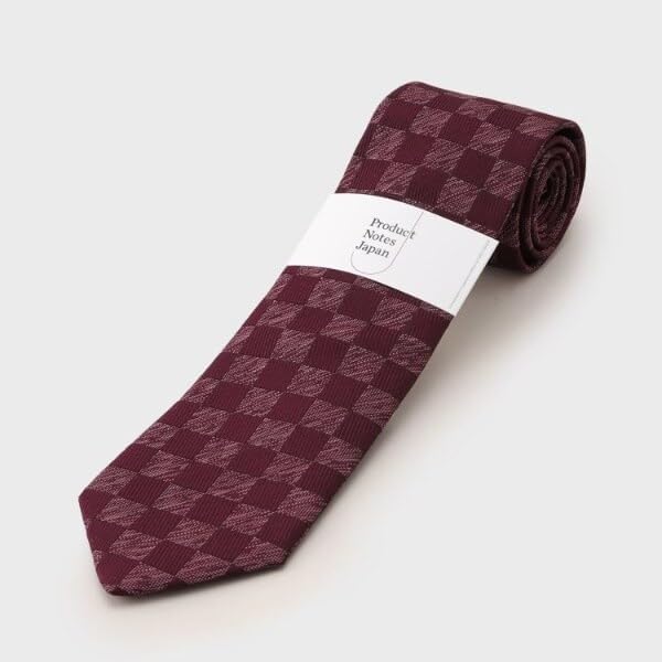Takeo Kikuchi Checkered Necktie In 07004112 Brown 00 (Made Japan) Men's (243)