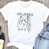 Women Clothing Womens T Shirt Y2k Harajuku Graphic Kawaii T Shirts Anime Print Oversized T Shirt Grunge Top Goth