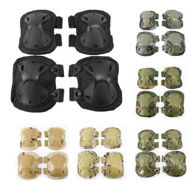 Genouillère tactique, coudière, protection militaire, équipement de sécurité, pour airsoft, sport de plein air, chasse