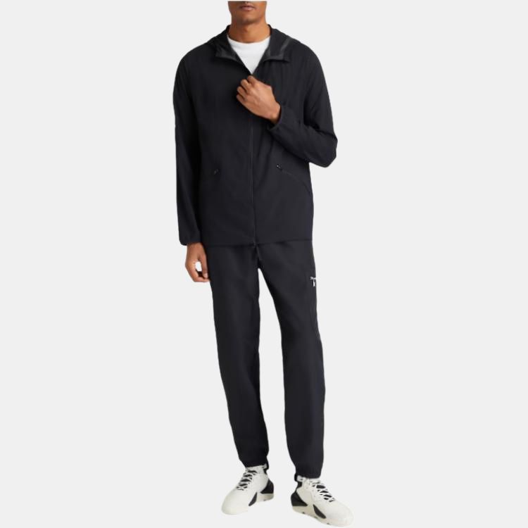 Y-3 M Run Jacket Lightweight Breathable Casual Jacket Men Jacket Black IN8746