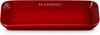 Le Creuset Rechteckige Platte 25cm Kirschrot Mikrowellen- und Backofenfest Spülmaschinenfest