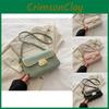 Chic Stylish Small Square Bag Elegant Solid Color Shoulder Crossbody Purse For Daily Use