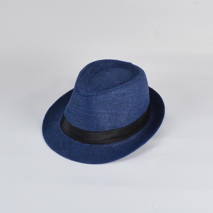 Men's Summer Travel Panama Jazz Hat - Casual, Fashionable Middle-Aged Fedora for Street Dance and Outdoor Adventures