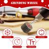 20PCS Sanding Flap Set with 6mm Shank Grinding Wheel Head Sander Abrasive Tools Sandpaper Rust Removal for Dremel Rotary Tools