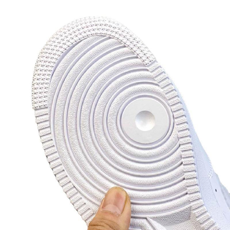 Prémiové AF1 Air Force 1 Nízké Tenisky Čistě Bílé & Pšeničné