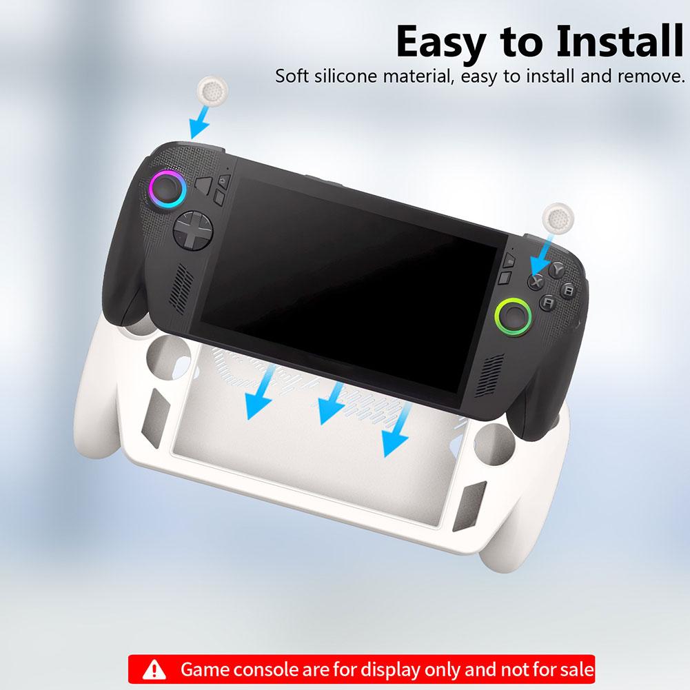 Silicone Protective Case For ASUS ROG ALLY X Game Console Anti-Scratch Anti-Slip Anti-Fall Soft Durable Easy To Install