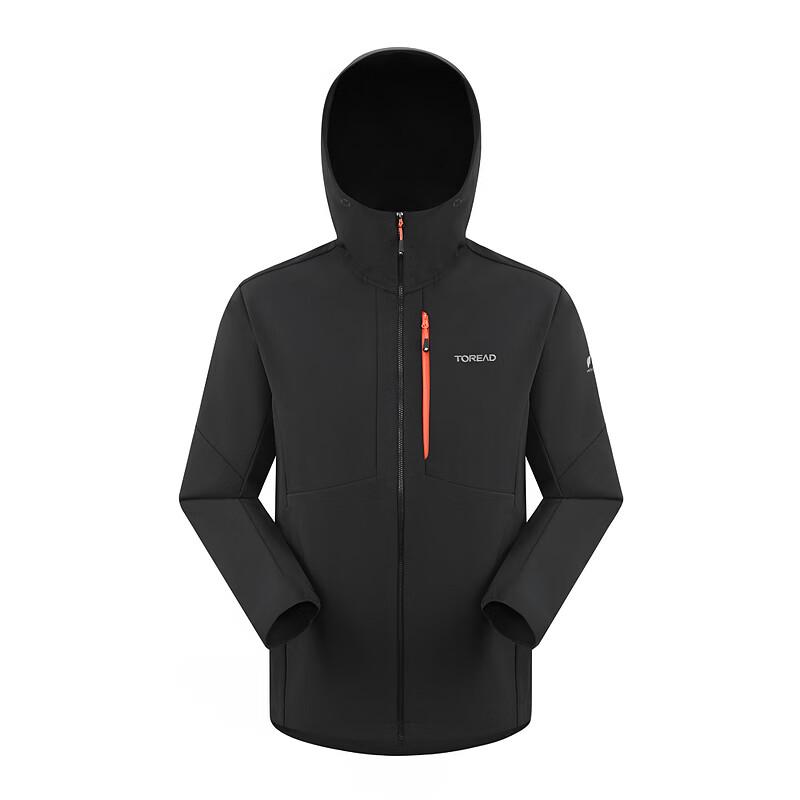 TOREAD Unisex Windproof Water-repellent Fleece-lined Softshell Jacket L