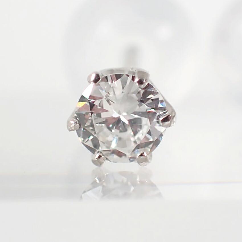 [New] Pt900 Diamond Studs 0.11ct, 0.11ct Earrings/g518-90