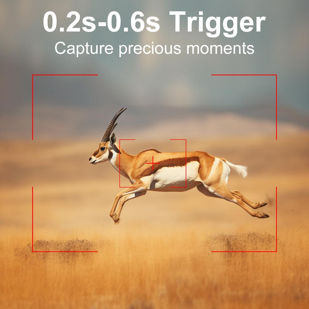 2025 Mini Hunting Camera HD Wildlife Monitor 940nm Infrared Night Vision Rugged and Waterproof Trail Camera for Scouting Hunting