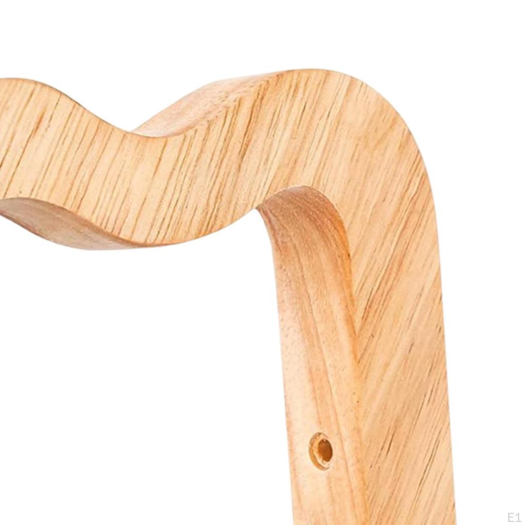 Holz Pflanzenaufhänger Hängehaken Pflanzgefäß Halter, Wellenförmige Wand für Terrasse